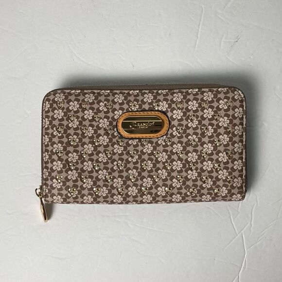 Brangio Crystal Studded Envelope Wallet - Picture 2 of 12